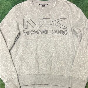 Michael Kors Light Gray Crewneck Sweater